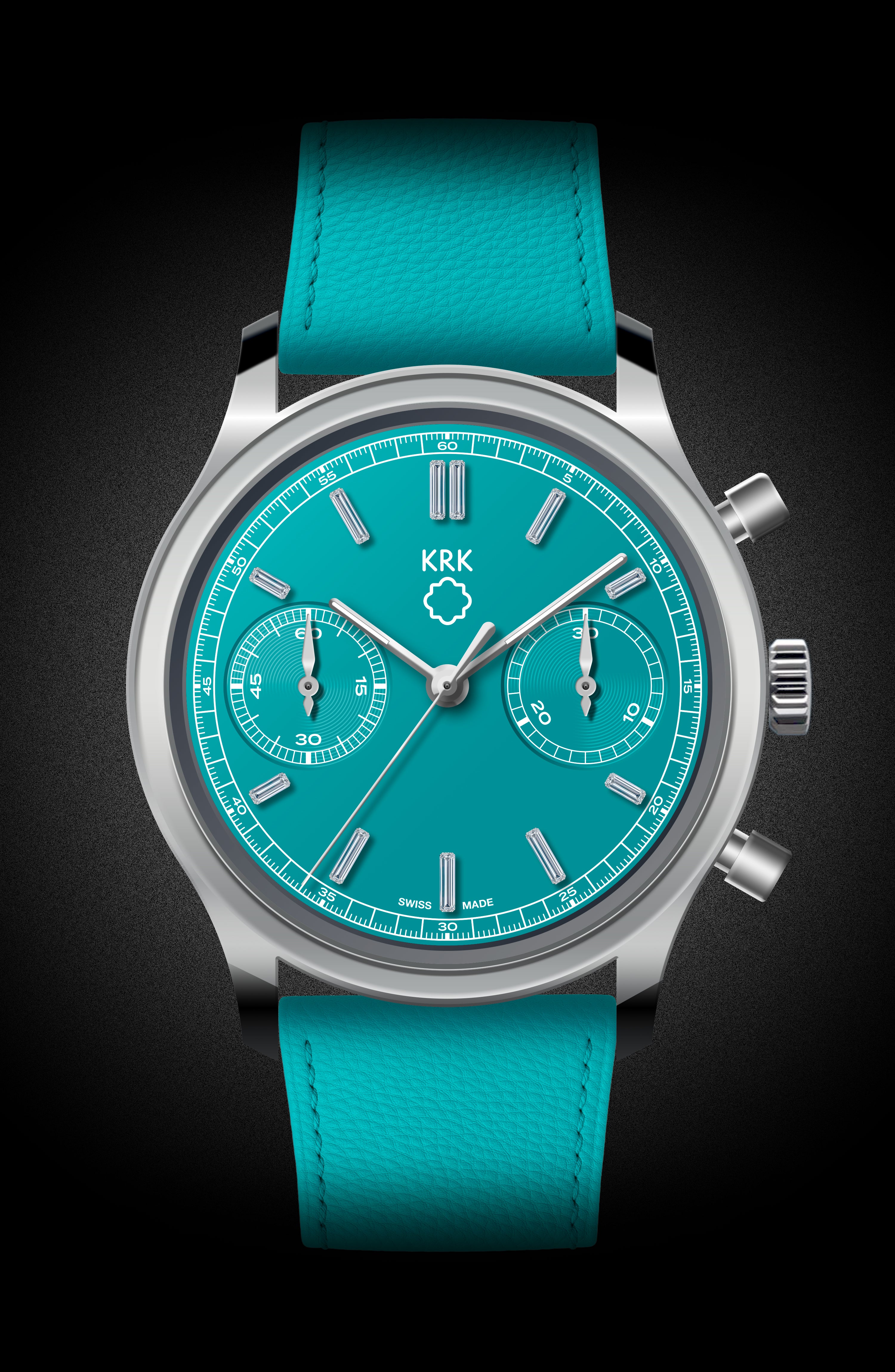 Diamonds Chrono Turquoise Marine